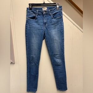 L'AGENCE Tilly Mid Rise Slim Straight Jeans Size 27